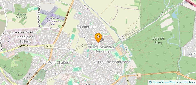 localisation de l'entreprise MONSIEUR PATRICK GOELLER à CHELLES