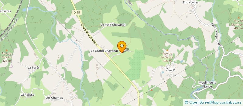 localisation de l'entreprise MONSIEUR PATRICK GONCALVES  SAINT-LAURENT-LES-EGLISES