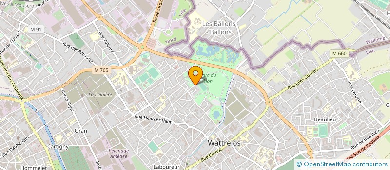 localisation de l'entreprise MONSIEUR PATRICK GONCALVES à LILLE
