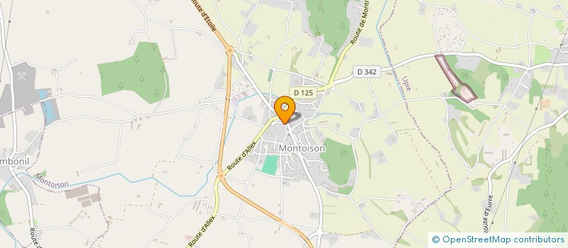 localisation de l'entreprise MONSIEUR PATRICK GONTARD  MONTOISON