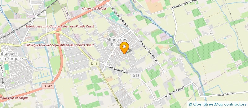 localisation de l'entreprise MONSIEUR PATRICK GONZALEZ  ALTHEN-DES-PALUDS