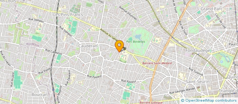 localisation de l'entreprise MONSIEUR PATRICK GONZALVEZ à BORDEAUX