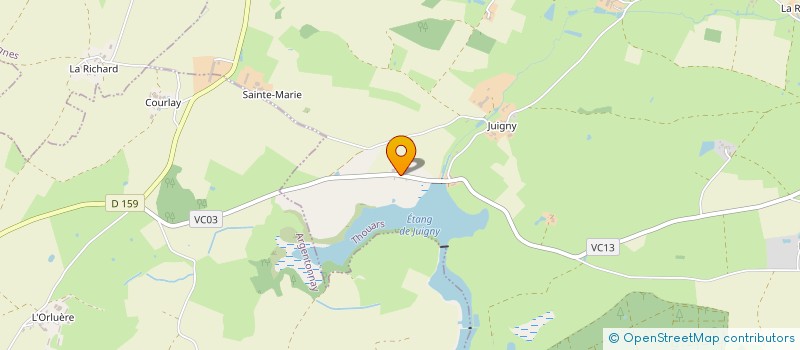 localisation de l'entreprise MONSIEUR PATRICK GORRY  THOUARS