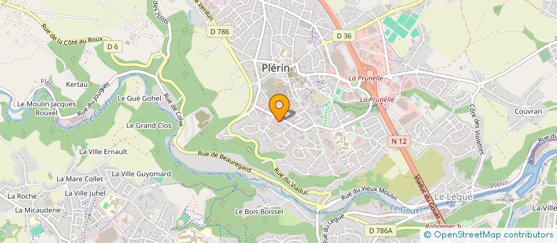 localisation de l'entreprise MONSIEUR PATRICK GOSSET à PLERIN