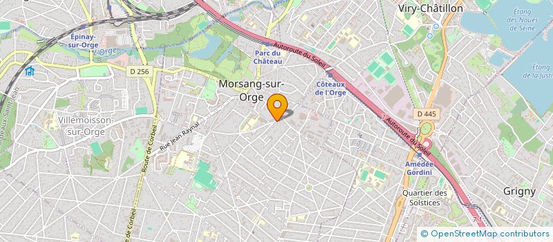 localisation de l'entreprise MONSIEUR PATRICK GOTSCHI à MORSANG-SUR-ORGE