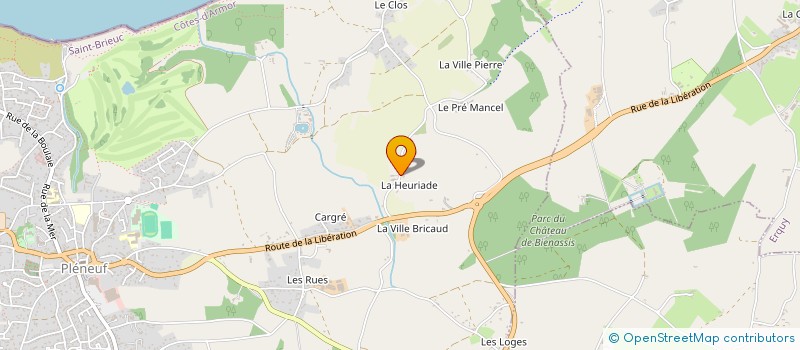 localisation de l'entreprise MONSIEUR PATRICK GOUEZEL à PLENEUF-VAL-ANDRE
