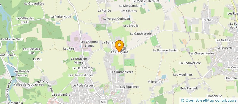 localisation de l'entreprise MONSIEUR PATRICK GOUJON  LUYNES