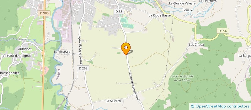 localisation de l'entreprise MONSIEUR PATRICK GOUNY-GRANGIER  BAFFIE