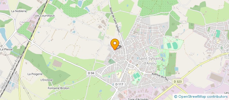 localisation de l'entreprise MONSIEUR PATRICK GOUPIL  VERRIERES-EN-ANJOU