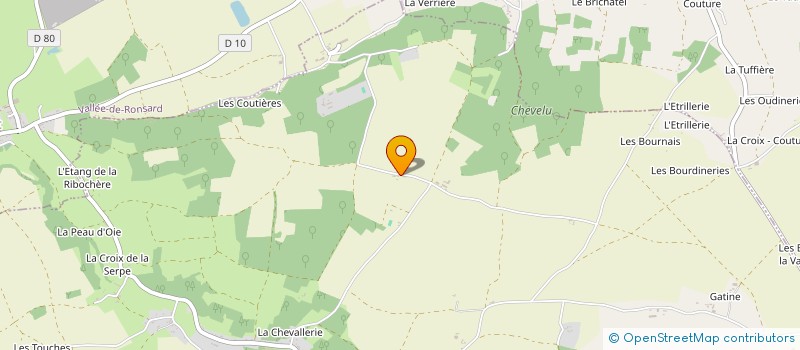 localisation de l'entreprise MONSIEUR PATRICK GOURIOU  VILLEDIEU-LE-CHATEAU