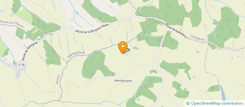 localisation de l'entreprise MONSIEUR PATRICK GOURMANEL  GRAZAC