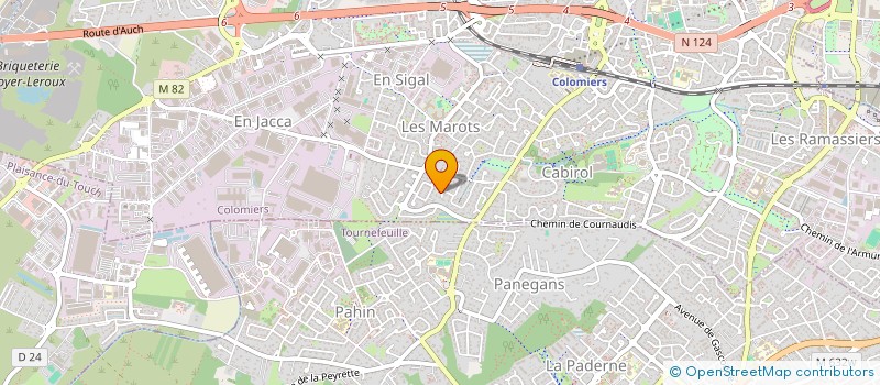 localisation de l'entreprise MONSIEUR PATRICK GOUVERNEUR à COLOMIERS