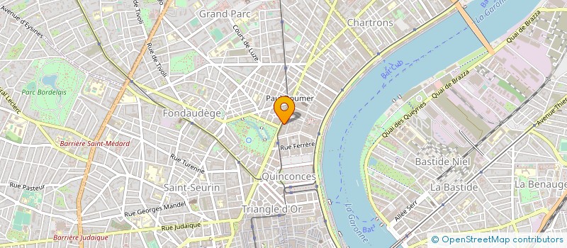 localisation de l'entreprise MONSIEUR PATRICK GOUZIEN à BORDEAUX