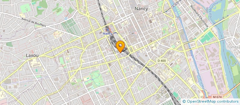 localisation de l'entreprise MONSIEUR PATRICK GRABIAS  NANCY