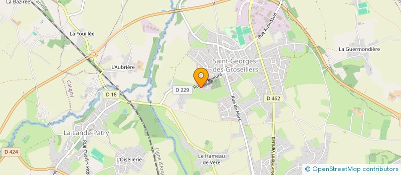 localisation de l'entreprise MONSIEUR PATRICK GRAFFARD à SAINT-GEORGES-DES-GROSEILLERS
