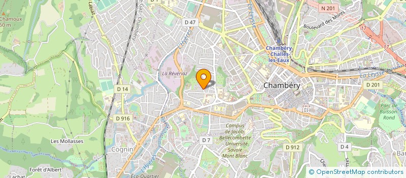 localisation de l'entreprise MONSIEUR PATRICK GRANDGIRARD à CHAMBERY