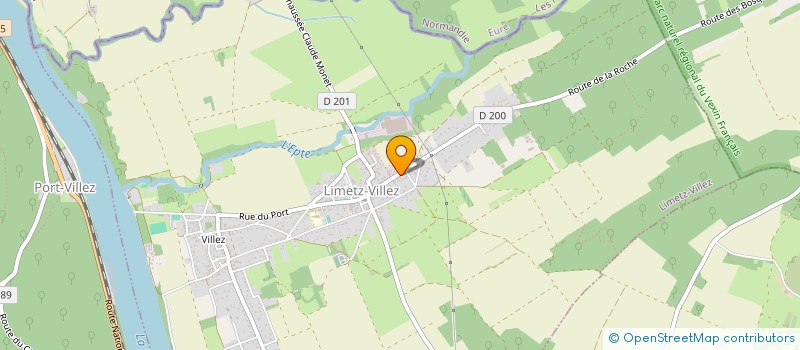 localisation de l'entreprise MONSIEUR PATRICK GRANDMAIRE  LIMETZ-VILLEZ