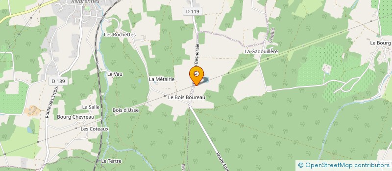 localisation de l'entreprise MONSIEUR PATRICK GREFFIER  CHEILLE