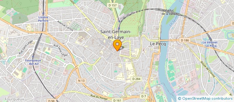 localisation de l'entreprise MONSIEUR PATRICK GRENET-BAPTISTE  SAINT-GERMAIN-EN-LAYE