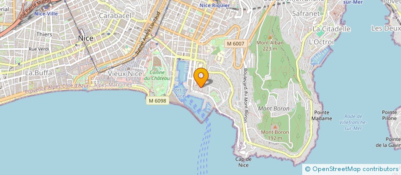 localisation de l'entreprise MONSIEUR PATRICK GRINI à NICE