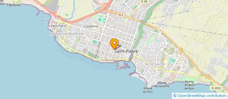 localisation de l'entreprise MONSIEUR PATRICK GRONDIN à SAINT-PIERRE