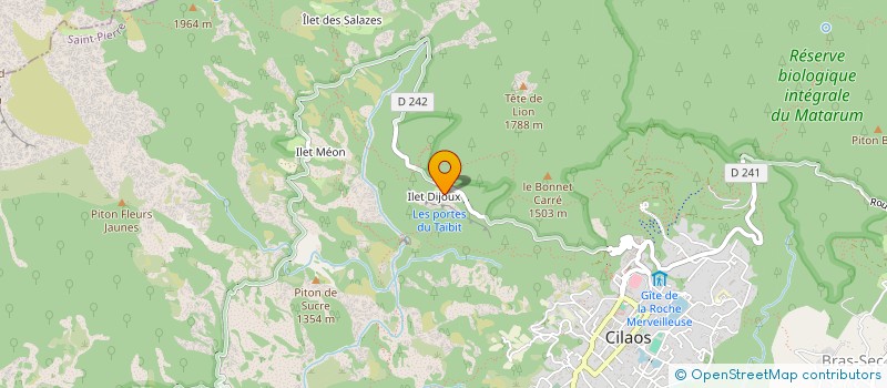 localisation de l'entreprise MONSIEUR PATRICK GRONDIN à CILAOS