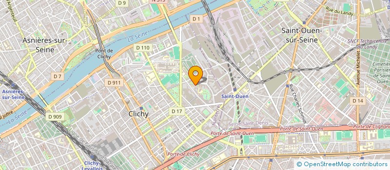 localisation de l'entreprise MONSIEUR PATRICK GROSJEAN  PARIS