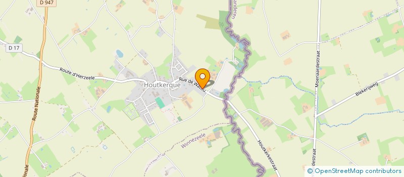 localisation de l'entreprise MONSIEUR PATRICK GRUSCZINSKI à HOUTKERQUE