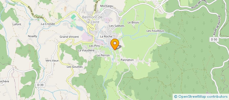 localisation de l'entreprise MONSIEUR PATRICK GUALLINO  BELMONT-DE-LA-LOIRE