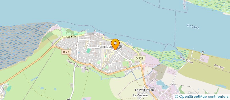 localisation de l'entreprise MONSIEUR PATRICK GUEBEY  PAIMBUF