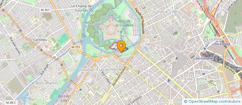 localisation de l'entreprise MONSIEUR PATRICK GUERIN à LILLE