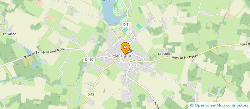 localisation de l'entreprise MONSIEUR PATRICK GUERIN  MANSIGNE