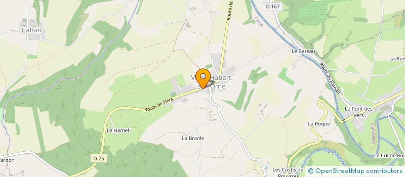 localisation de l'entreprise MONSIEUR PATRICK GUERIN à MENIL-HUBERT-SUR-ORNE