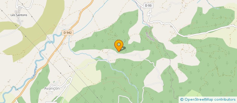 localisation de l'entreprise MONSIEUR PATRICK GUERRA  LA BATIE-NEUVE