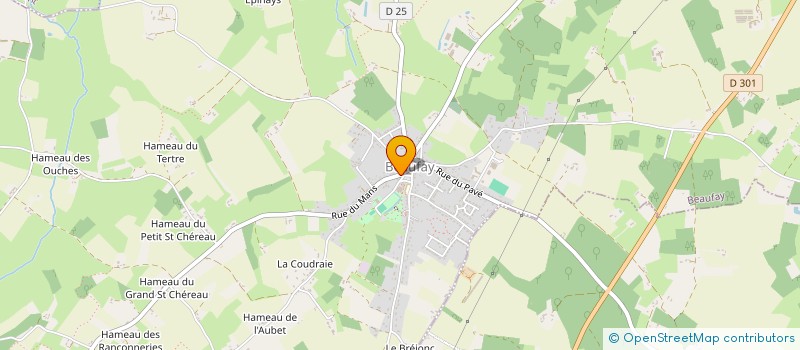 localisation de l'entreprise MONSIEUR PATRICK GUET à BEAUFAY