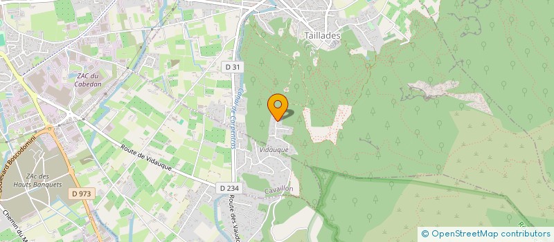 localisation de l'entreprise MONSIEUR PATRICK GUFFROY  TAILLADES