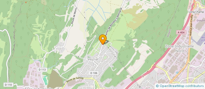 localisation de l'entreprise MONSIEUR PATRICK GUICHON à OYONNAX