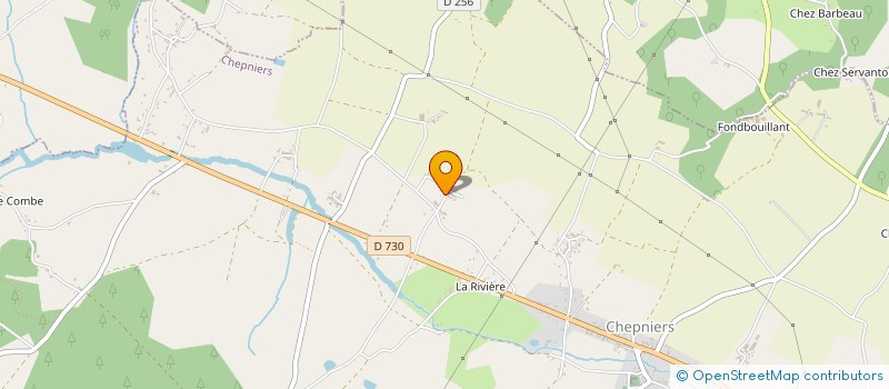 localisation de l'entreprise MONSIEUR PATRICK GUIGNARD  CHEPNIERS