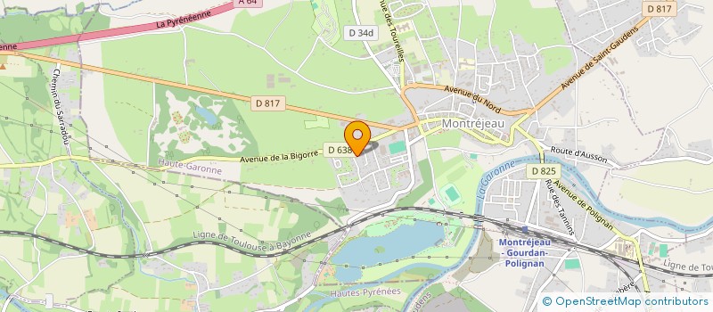 localisation de l'entreprise MONSIEUR PATRICK GUILHEM à MONTREJEAU