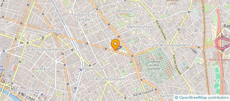 localisation de l'entreprise MONSIEUR PATRICK GUILLAUME  PARIS