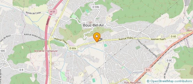 localisation de l'entreprise MONSIEUR PATRICK GUILLAUME à BOUC-BEL-AIR