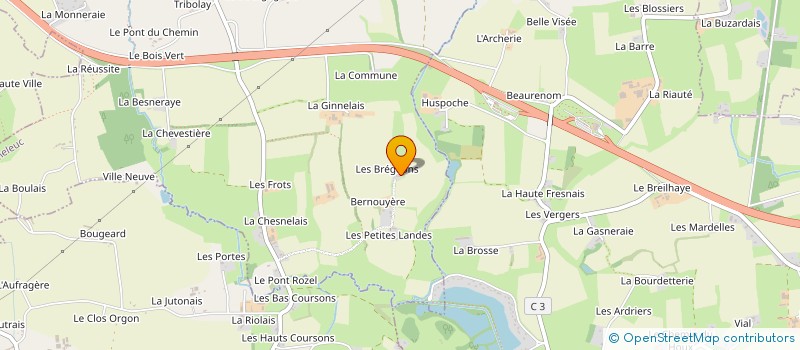 localisation de l'entreprise MONSIEUR PATRICK GUILLEMOT  PLEUMELEUC