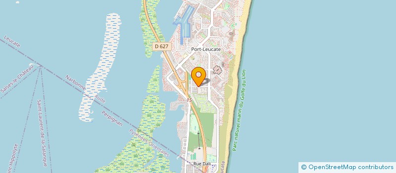 localisation de l'entreprise MONSIEUR PATRICK GUILLOREAU  LEUCATE