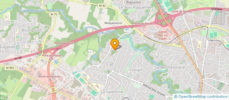 localisation de l'entreprise MONSIEUR PATRICK GUILLOU à ORVAULT