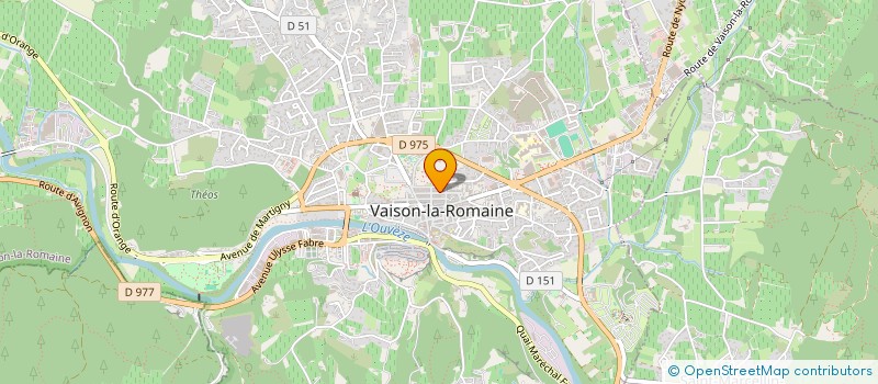 localisation de l'entreprise MONSIEUR PATRICK GUITON  VAISON-LA-ROMAINE