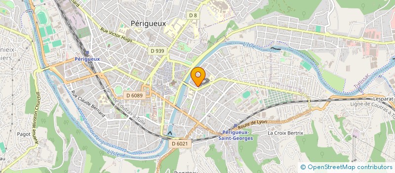 localisation de l'entreprise MONSIEUR PATRICK GUNN à PERIGUEUX