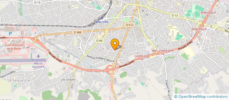 localisation de l'entreprise MONSIEUR PATRICK GUSTIN à ALBI