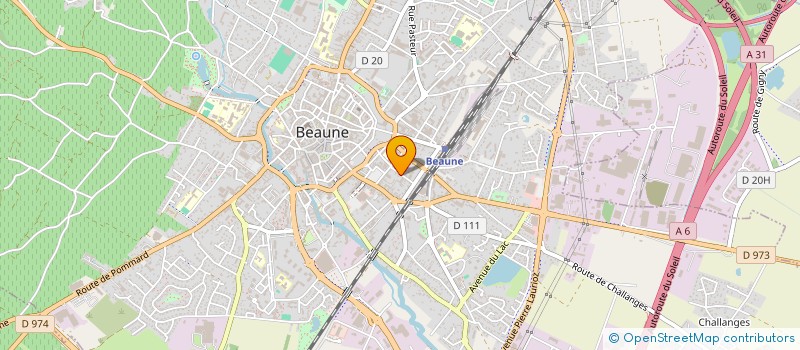 localisation de l'entreprise MONSIEUR PATRICK GUTRIN à BEAUNE