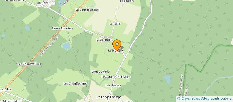 localisation de l'entreprise MONSIEUR PATRICK GUYADER à L'HOME-CHAMONDOT