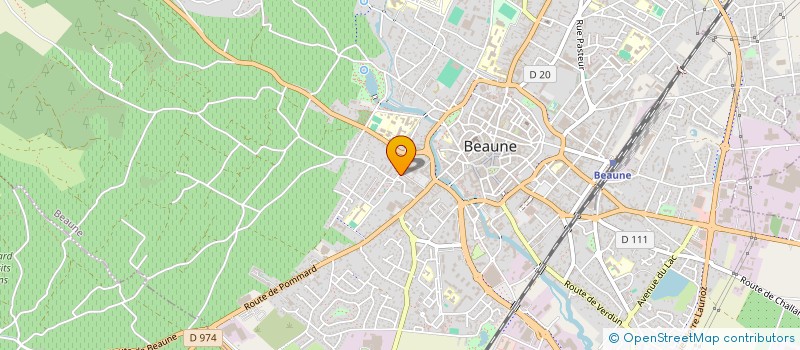 localisation de l'entreprise MONSIEUR PATRICK GUYENET à BEAUNE